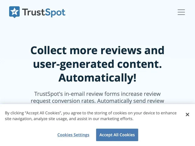 Avis TrustSpot Prix logiciel de gestion des avis et notations 