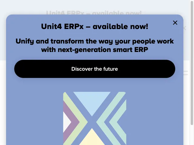 Avis Unit4 ERP Prix logiciel ERP (Enterprise Resource Planning) 
