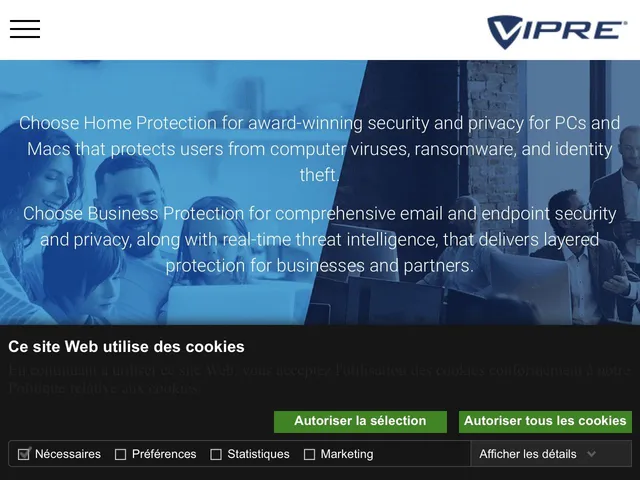 Avis Vipre Threat IQ Prix logiciel de détection et prévention des menaces 