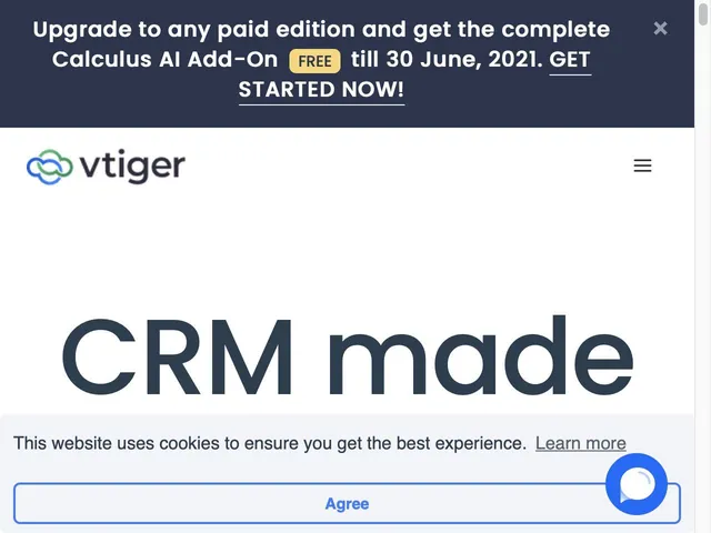 Avis Vtiger CRM On Demand Prix logiciel CRM (GRC - Customer Relationship Management) 