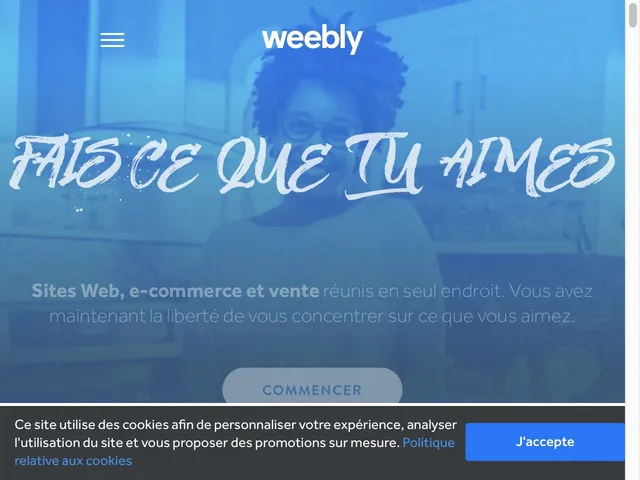 Avis Weebly Prix CMS - Gestion de contenu Web 