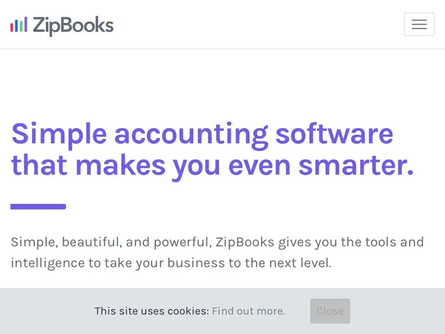 Avis ZipBooks Prix logiciel de comptabilité pour les petites entreprises 