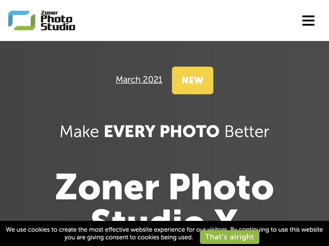 Avis Zoner Photo Studio X Prix logiciel Productivité 