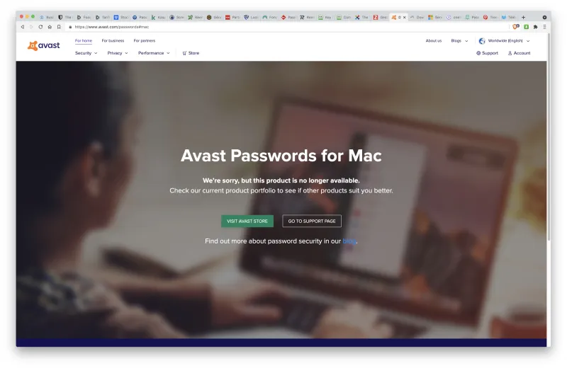 Comparer Avast Passwords