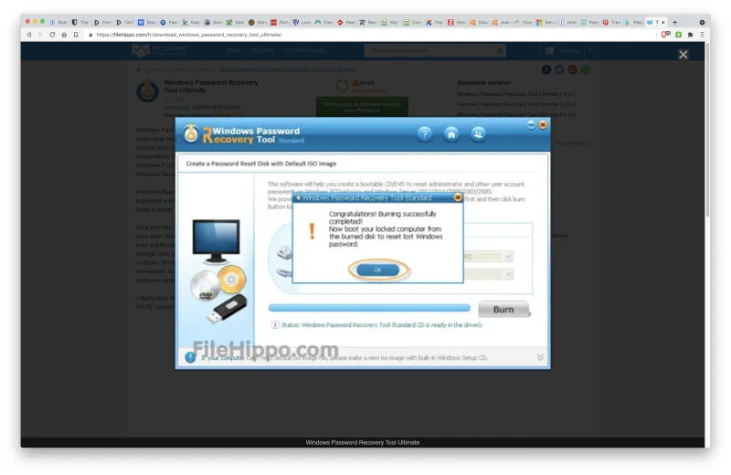 Windows Password Recovery Tool Ultimate Fonctionnalités & Avantages
