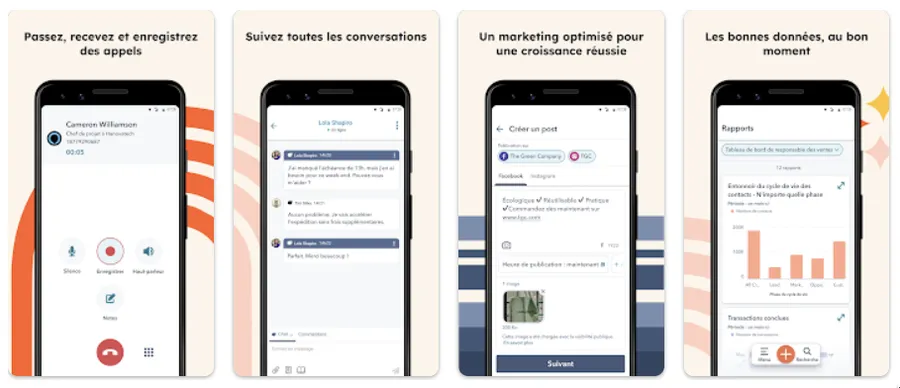 HubSpot : l'application mobile pour iPhone & Android