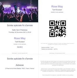 Soirée Sympa, édition des billets res réservations en ligne ou hors ligne.