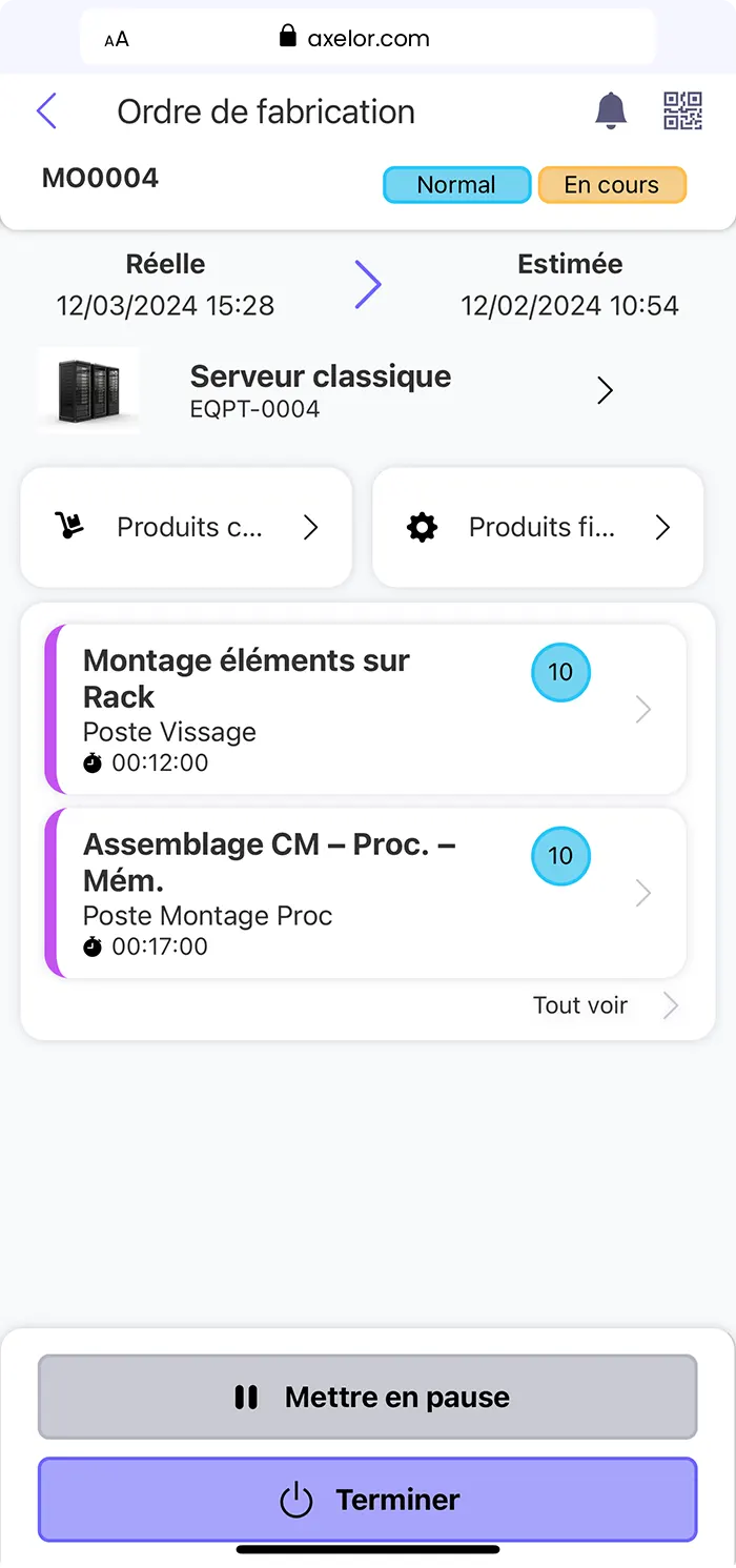 Axelor : appmobile Axelor : appmobile
