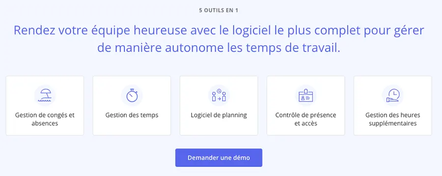 Bizneo Time Manager : avantages Bizneo Time Manager : avantages