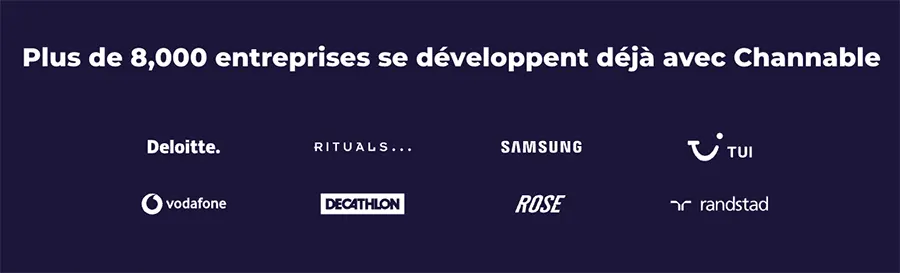Channable : références clients Channable : références clients