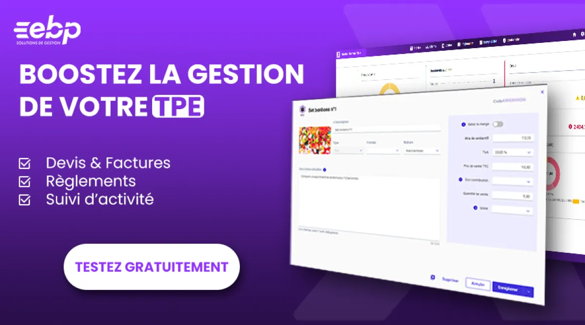 Logiciel EBP Gestion Commerciale Hubbix