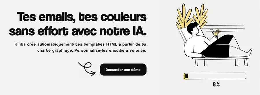 Kiliba : fonctionnalités templates HTML d'emails Kiliba : fonctionnalités templates HTML d'emails