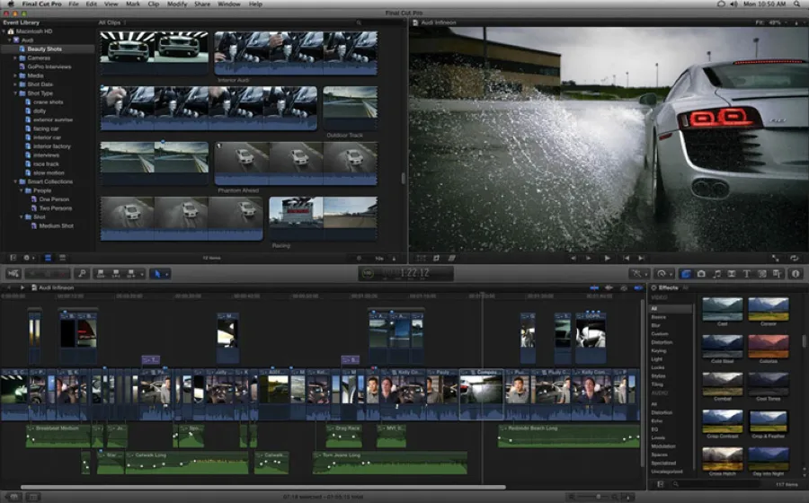 montage video final cut pro x
