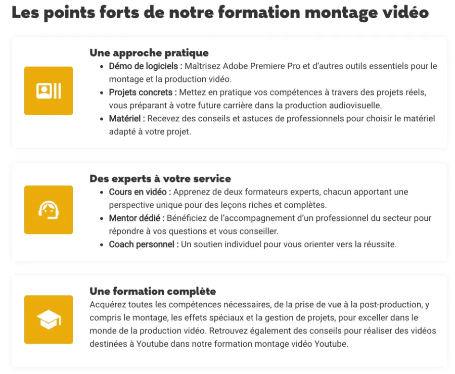 montage video formation