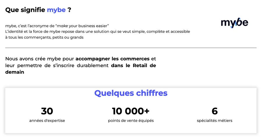 mybe : références clients mybe : références clients