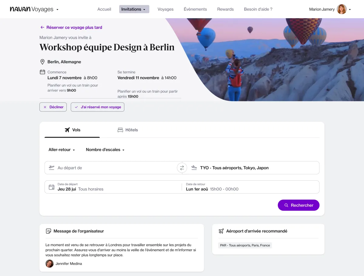 navan interface voyages de groupes 2 navan interface voyages de groupes 2