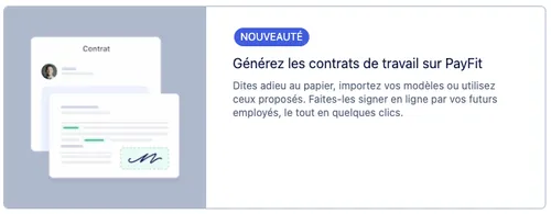 PayFit : gestion des contrats PayFit : gestion des contrats