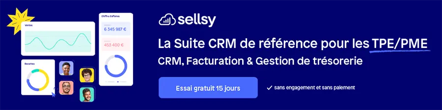 sellsy facturation gestion banniere