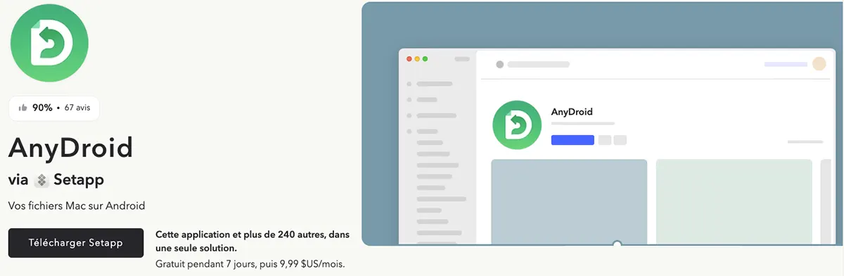 setapp applications anydroid