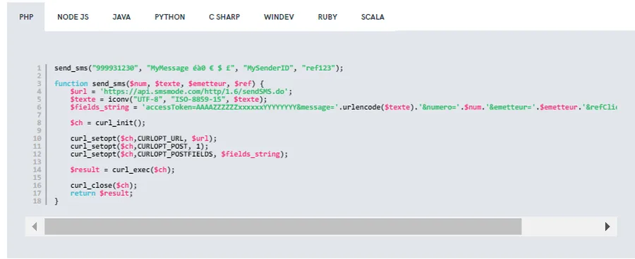 smsmode© : interface 4 smsmode© : interface 4