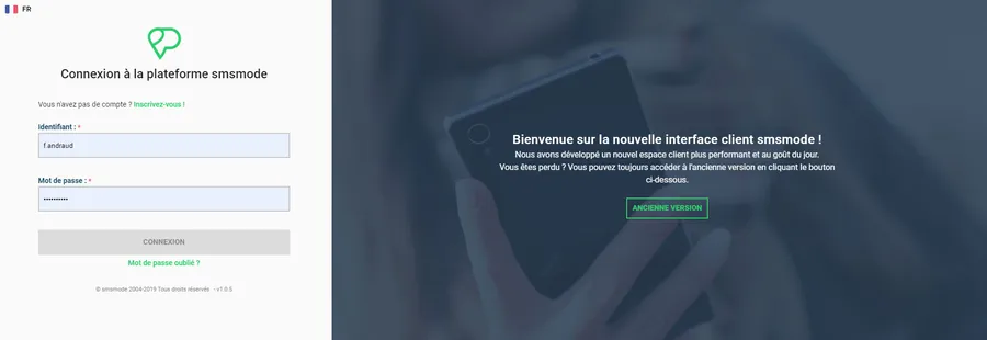 smsmode© : interface 5 smsmode© : interface 5