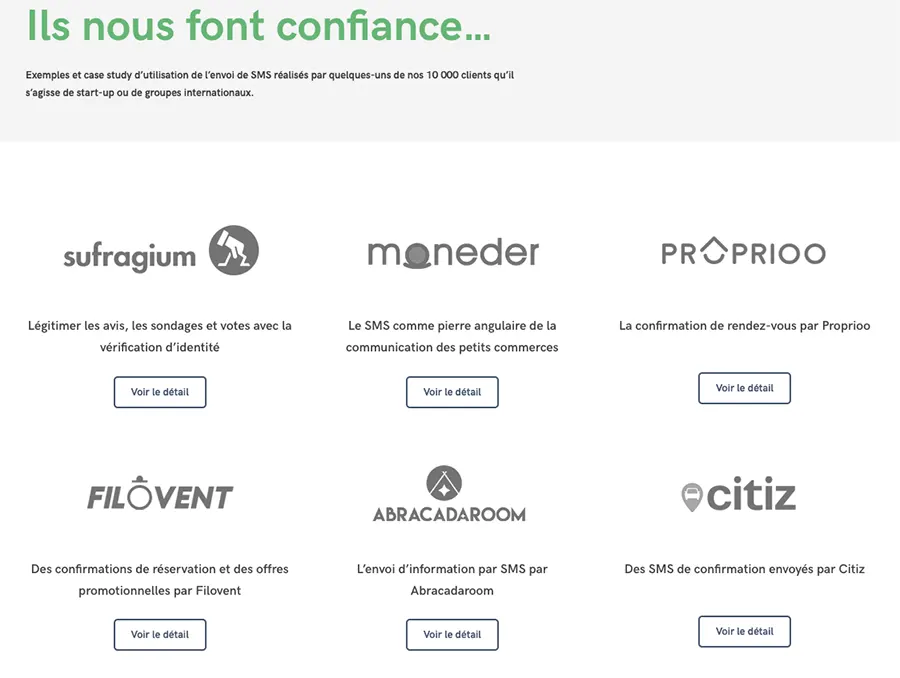 smsmode© : références clients smsmode© : références clients