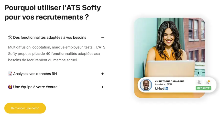 Softy : avantages Softy : avantages