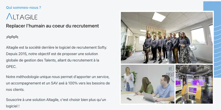 Softy : entreprise Softy : entreprise