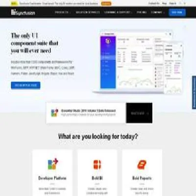 Syncfusion est un logiciel de développement d'applications (app builder): Découvrez son prix