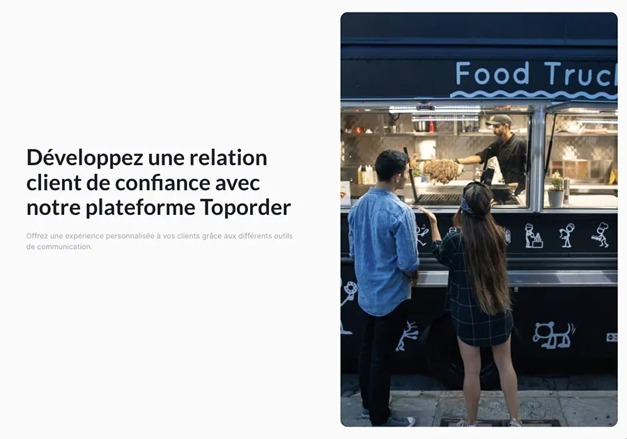 Toporder : fonctionnalités de fidélisation Toporder : fonctionnalités de fidélisation