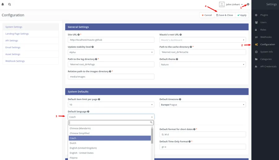 WebAnyOne fonctionnalités configuration WebAnyOne fonctionnalités configuration