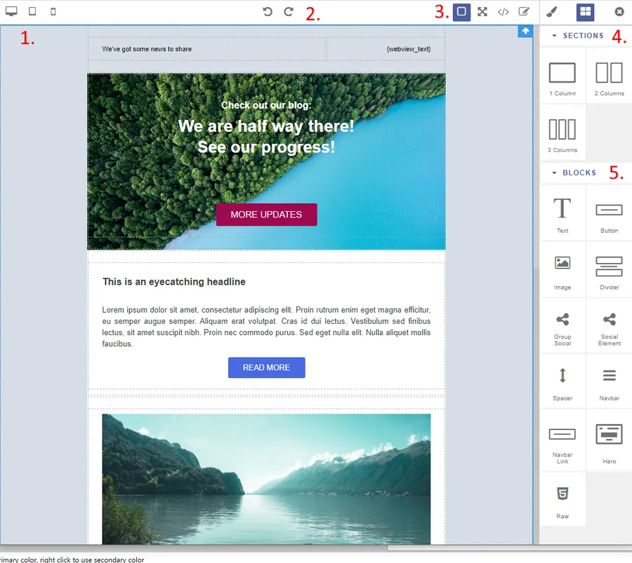 WebAnyOne fonctionnalités landing pages WebAnyOne fonctionnalités landing pages
