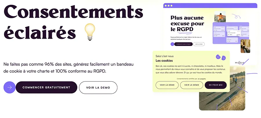 Witik : fonctionnalités consentement