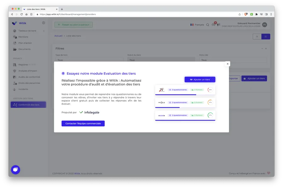 Witik : interface