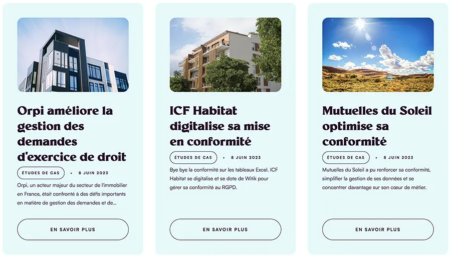 Witik : références clients