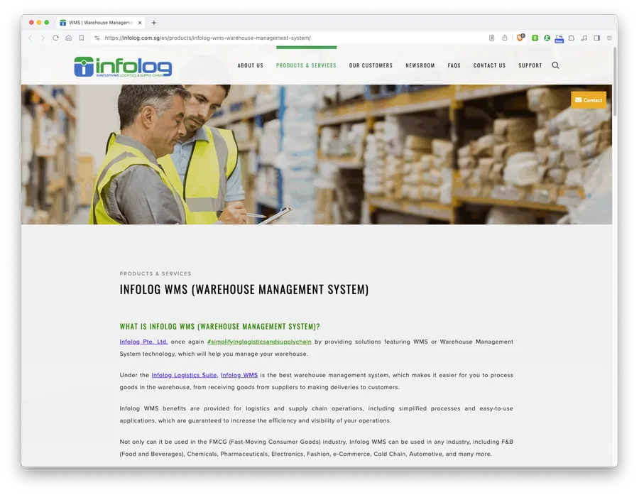 wms infolog