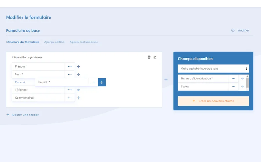 Yapla : interface données 1 Yapla : interface données 1