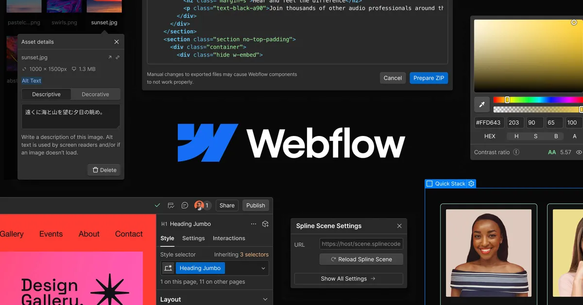 webflow cest quoi definition fonctionnement et prix