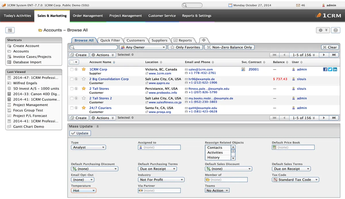 1CRM : avis des utilisateurs, avantages & inconvénients de ce logiciel CRM 1CRM : avis des utilisateurs, avantages & inconvénients de ce logiciel CRM