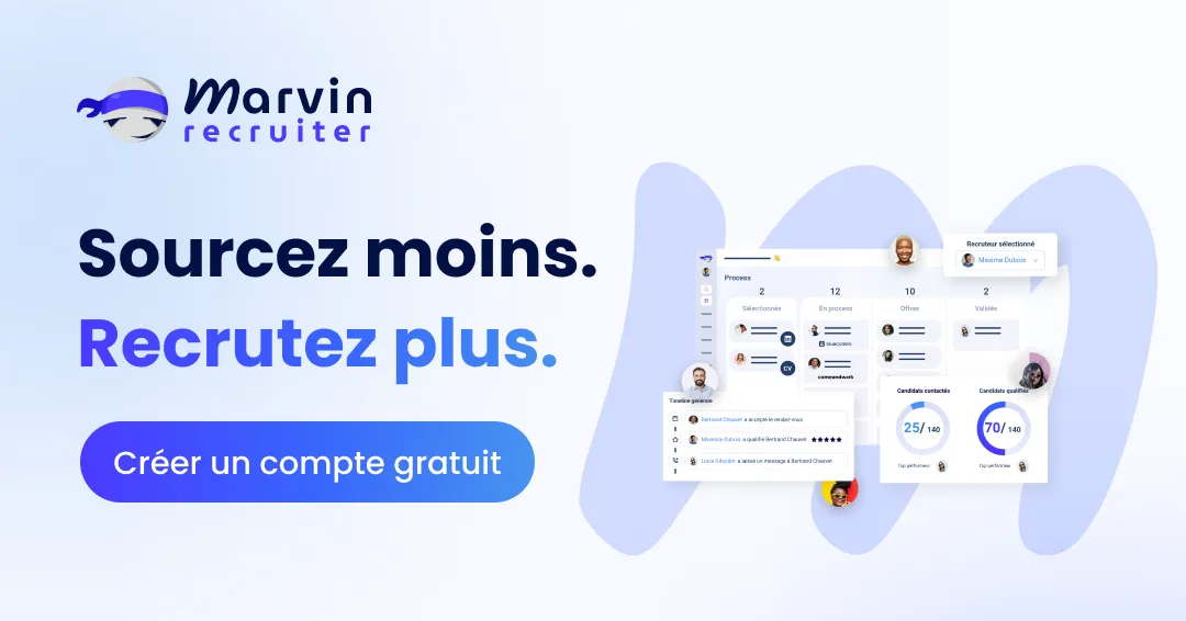 Sourcez moins, recrutez plus.