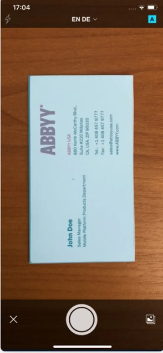 Abbyy Business Card Reader : avis des utilisateurs, avantages & inconvénients de ce logiciel de carte de visite Abbyy Business Card Reader : avis des utilisateurs, avantages & inconvénients de ce logiciel de carte de visite