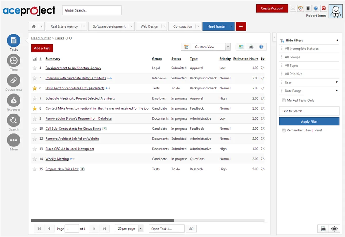 AceProject : avis des utilisateurs, avantages & inconvénients de ce logiciel de gestion de projet Agile / Scrum