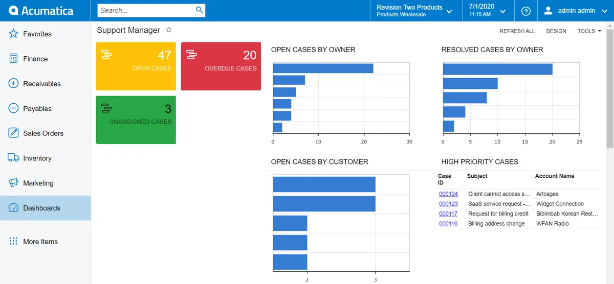 Acumatica : avis des utilisateurs, avantages & inconvénients de ce logiciel ERP Acumatica : avis des utilisateurs, avantages & inconvénients de ce logiciel ERP
