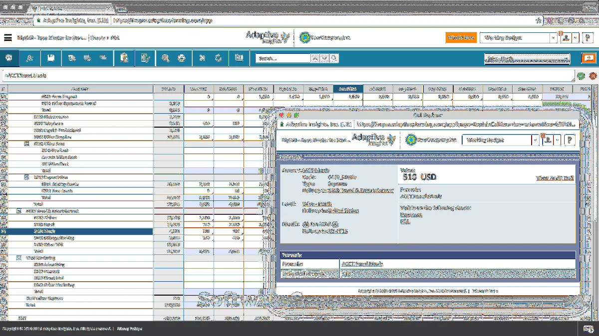 Adaptive Insights : avis des utilisateurs, avantages & inconvénients de ce logiciel S&OP