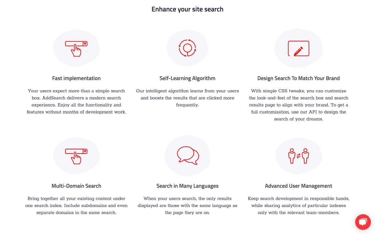 AddSearch : avis des utilisateurs, avantages & inconvénients de cette plateforme de gestion de données AddSearch : avis des utilisateurs, avantages & inconvénients de cette plateforme de gestion de données