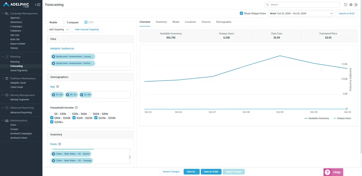 Adelphic : avis des utilisateurs, avantages & inconvénients de cette plateforme de publicité programmatique Adelphic : avis des utilisateurs, avantages & inconvénients de cette plateforme de publicité programmatique