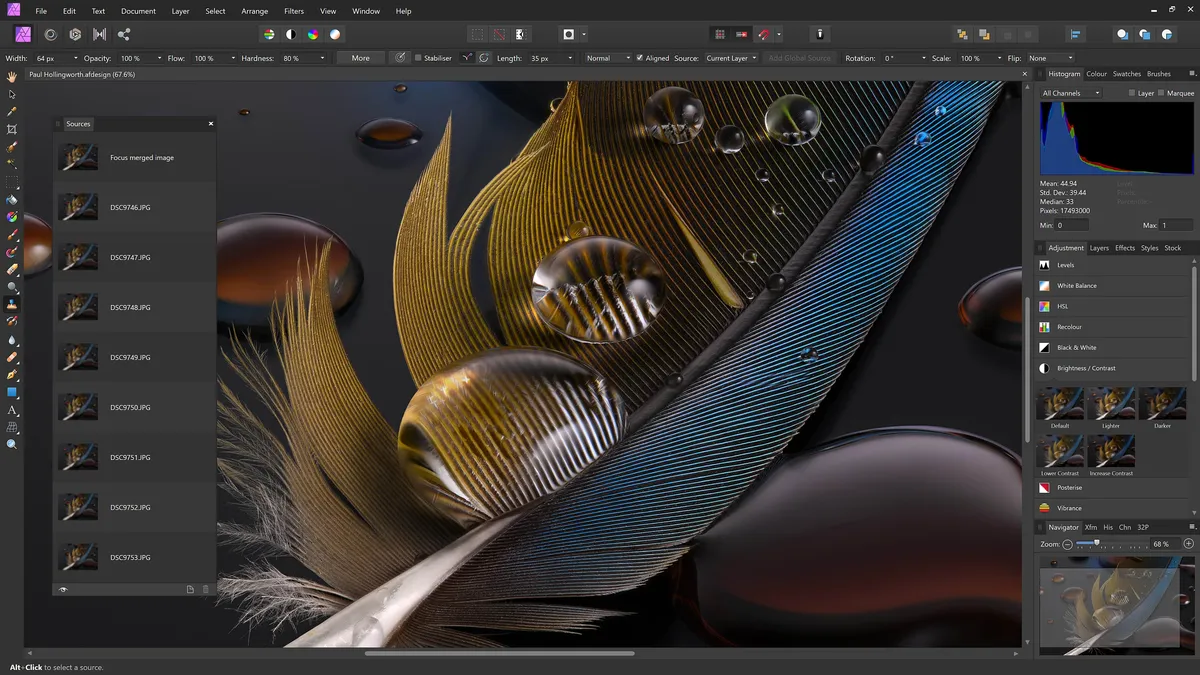 Affinity Photo : avis des utilisateurs, avantages & inconvénients de ce logiciel de retouche photo / édition d'image