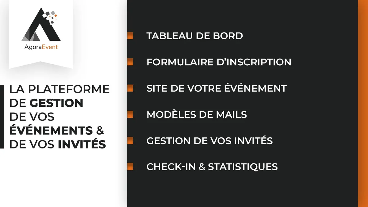 AgoraEvent : avis des utilisateurs, avantages & inconvénients de ce logiciel de gestion d'événements