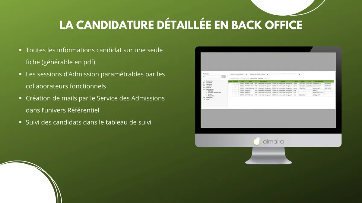 Aimaira : avis des utilisateurs, avantages & inconvénients de ce logiciel pour école Aimaira : avis des utilisateurs, avantages & inconvénients de ce logiciel pour école