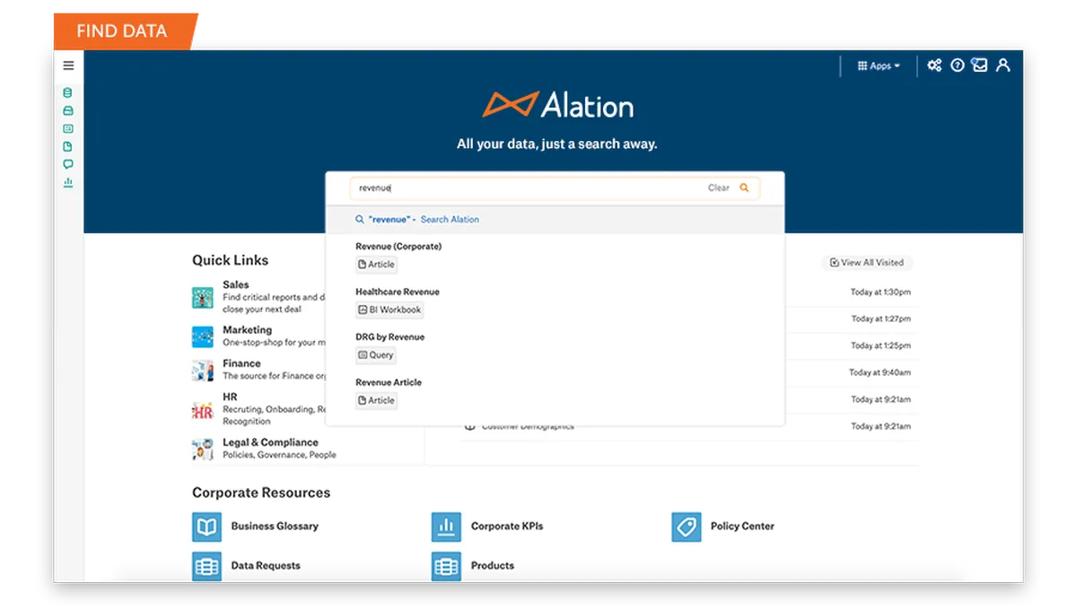 Alation : avis des utilisateurs, avantages & inconvénients de ce logiciel de catalogue de données
